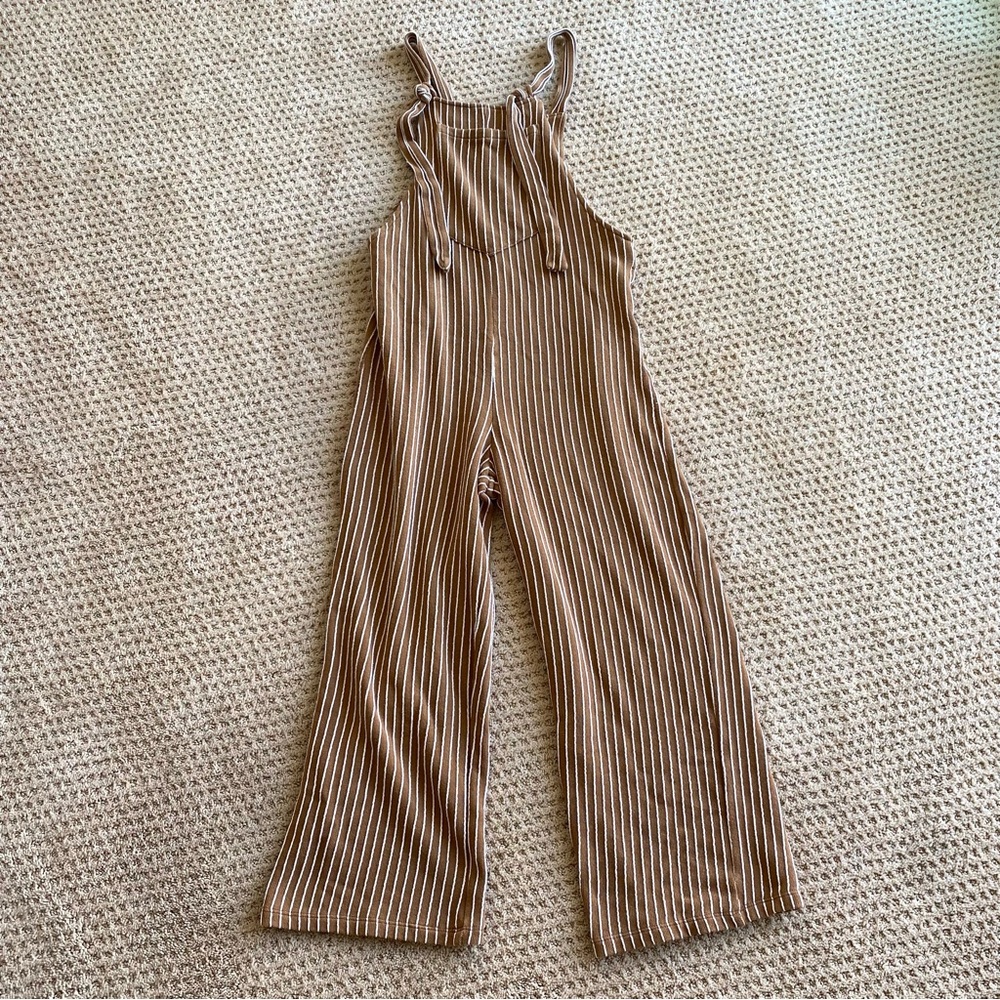 Illa Illa striped jumpsuit with adjustable straps